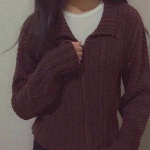 Cardigan; sweater